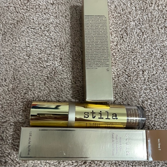 Stila Hide and Chic Fluid Foundation Tan Deep 2 - Picture 2 of 4
